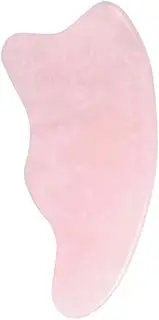 FOYTOKI 1PC Crystal Gua Board Facial Massage Tool Portable Scraping Plate for Neck Care Smooth Crystal Design for Safe and Massage for Women