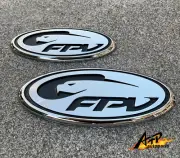 FPV for Ford Falcon Chrome Badge Set FG Series XR6 XR8 SEDAN UTE TURBO BarraX