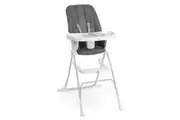 Ingenuity Sun Valley Compact Folding Baby Infant High Chair Seat Grey 6m+