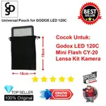 CDS POUCH 通用法蘭絨 15X19CM 適用於 GODOX 120C 迷你閃光燈鏡頭