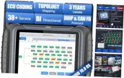 D8S Bidirectional Scan Tool 2025 Upgraded Ver. of D8 Scanner, OBD2 Scanner