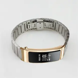 華為B5金屬手環 華為B5不銹鋼表帶 華為watch手表不鏽鋼金屬表帶  華為B5替換腕帶 華為手環b5 壹株蝴蝶扣表帶