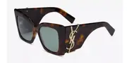 Saint Laurent SL M119 BLAZE 002 Men's Sunglasses Tortoiseshell Size 54