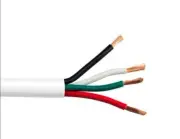 1000ft Alarm Security Wire Cable 22/4 Gauge Stranded Conductor UTP Unshielded