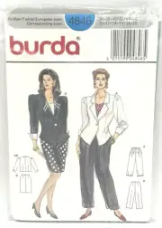 Burda Pattern #4846 - Pants, Jacket & Skirt - (Sizes 10-20)