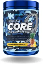Faction Labs Core 9 EAA + BCAA 60 Serves (Pineapple Passionfruit)