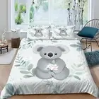 Double 200X200 Cm - Comforter Cover 3D Duvet Cover Sets 3-Pc, Soft & Breathable