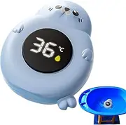 Baby Bath Monitor, Bath Temperature Gauge, Cute Floating Toy, Digital Water Monitor with Waterproof and Sturdy Design for Safety and Comfortable Bathing Times, 1 Piece