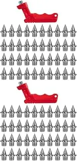 Totority Sets Spike Sprinting Shoes Shoes Nails Replacement Spikes Nail Puller for Sprint and Long Jump