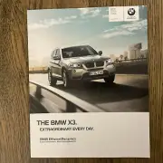 2012 2013 BMW X3 20i 28i 30D SUV AUSTRALIA BROCHURE RARE