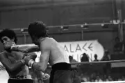 Salvador Sanchez Is Hit With A Right Jab By Danny Lopez 1980 Old Boxing Photo