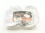 10-Pack PROPLUS® Overflow Plate with Screw - Chrome Plated 173200
