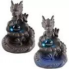 Dragon Incense Holder Waterfall Backflow Incense Cone for Study Room Bedroom