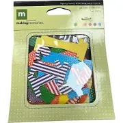 Glitter Die Cut Chipboard Letters 98 pc.