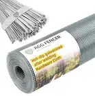 16inch x 50ft Hardware Cloth 1/4 inch Chicken Wire Fencing 23Ga with Stainles...