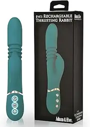 Thrusting 9" Silicone Rabbit Vibrator