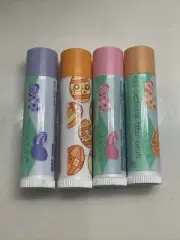 Lot Of 4 Lip Balm Avon-Easter Egg Chapstick Unused Assorted