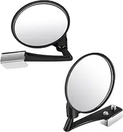 Rear View,1 Set Of 2 Car Blind Spot Mirrors Car Side Convex Mirror Wide Angle Round Car Rear View Mirror