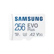 Samsung 256GB EVO Plus Micro SDXC Memory Card with Adaptor - 130MB/s