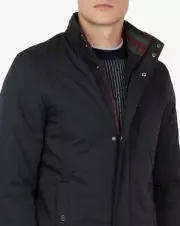 Ted Baker $399 RELLER Harrington BNWT Navy Blue Slim Fit Mens Coat size 2XL 3XL