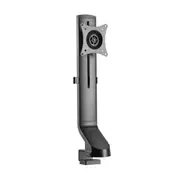 Brateck LDT21-C01 17"-32" Single Desk Mount. Sit/Stand workstation Compatible. Tilt/Swivel: - +10 Screen rotation: -+180 Supports VESA 75x75, 100x100. Colour Black [LDT21-C01]