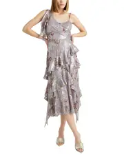 Cinq Sept Trevor Silk-Blend Dress