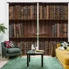 Great National Library 3D Blockout Photo Print Curtain Fabric Curtains Window