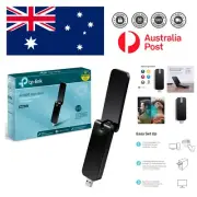 Compact AC1300 Wireless USB Adapter with High Gain Antennas for Maximum Range