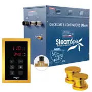 SteamSpa OAT1200-A Oasis 12 KW QuickStart Steam Bath Generator - Gold