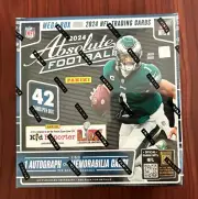 2024 Absolute Football Mega Box NFL Trading Cards Factory SEALED - 1 AUTO or Mem