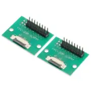 2pcs FFC FPC Connector Board 16 Pin Double Row Male Pin Header Strip Adapter