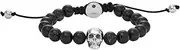 Diesel Stainless Steel and Beaded Bracelet for Men