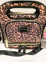 RARE NWT $68 Betsey Johnson Insulated LEOPARD Lunch Bag Cooler Detachable Strap