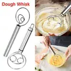 Stainless Steel Dough Whisk Manual Baking Flour Egg Mixer Eggbeater Baking Tools