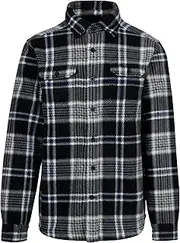 [TRESPASS] Mens Checkley Checked Microfleece Shirt