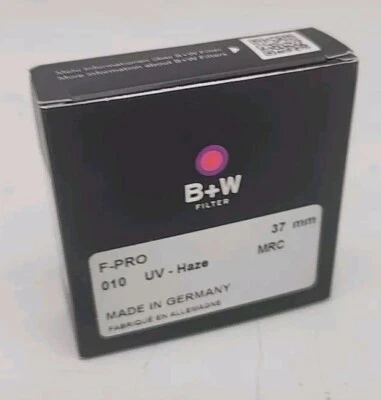 B+W 37mm UV - Haze F-Pro Lense Filter