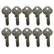 10x New Uncut Master Key Blanks For Padlock 1092NR M16
