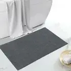 1/2PCS Luxury Bath Mat Set 1200 GSM Bathroom Mats Super Soft 100% Chenille
