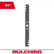 Milwaukee Lawn Mower Blade 21in High Lift Replacement Mulching Steel Cutter