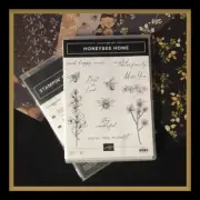 Stampin' Up! HONEYBEE HOME Stamps & DIES & "Tell The Bees" special edition paper
