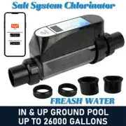 Pool Salt Chlorination System With Control Panel,Flow Switch, Salt Cell≤ 26k Gal