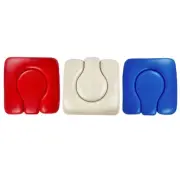 Commode Seat Cushion Toilet Seat Soft Portable PU Leather for Elderly Padded