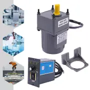 AC Gear Motor Electric Motor Variable Speed Controller Reduction Ratio 1:60 220V