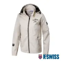 在飛比找momo購物網優惠-【K-SWISS】防風外套 Attached Hoodie 