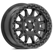 15x7 Valor Offroad V09 Brushed Charcoal UTV Wheel 4x156 (40mm)