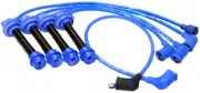 NGK SPARK PLUGS 8143 RC-TX35 WIRE SET For 1985-1990 TOYOTA GM (for: Toyota)