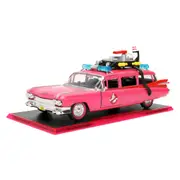 Jada 1:24 Scale Pink Slips Ghostbusters Ecto-1 Pink Diecast Car Model