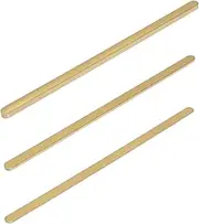 Briny River 3Pcs Guitar Height Adjusting Shim Brass Nut Shims 72x2.8mm, Guitar Saddle/Nut Shims, Three Thicknesses of 0.5/1.0/2.0mm Suitable for 74-76 Guitar Nut