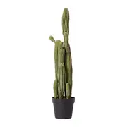 [Sleeping Giant] Saguaro Cactus Potted Plant Green - 25cm x 20cm x 91cm