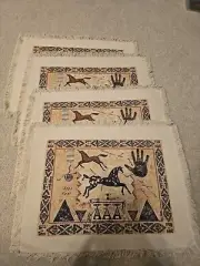 Kay Dee Designs Tlaloc's Tribe Placemat Set Of 4 Southwestern